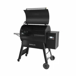 Traeger Pelletgrill Ironwood 885, Schwarz Inkl. Abdeckhaube Und Frontablage