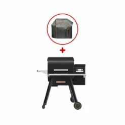 Traeger Pelletgrill Timberline 850, Schwarz Inkl. Abdeckhaube