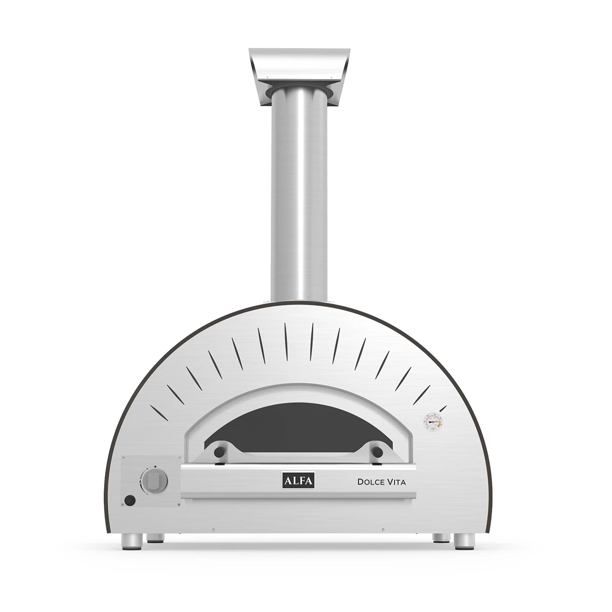 Alfa Pizzaofen Dolce Vita, Hybrid, Grau 2 Alfa Pizzaofen Dolce Vita, Hybrid, Grau – Bild 2