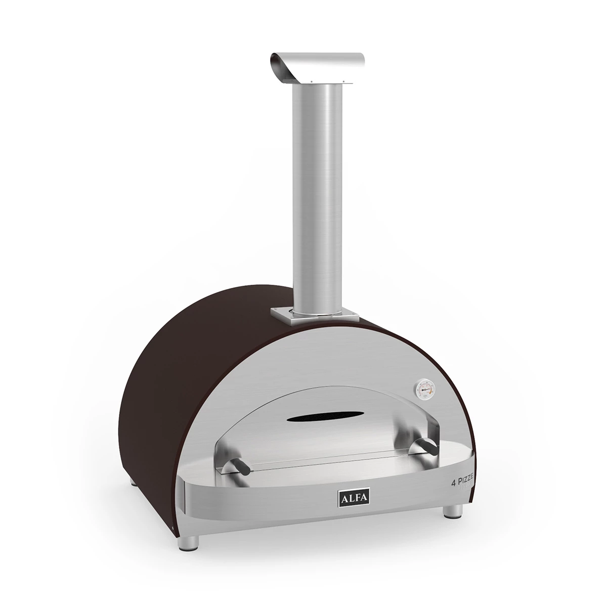 Alfa Forni Pizzaofen Classico 4 Pizze Ohne Stand, Holz, Kupfer 3 Alfa Forni Pizzaofen Classico 4 Pizze Ohne Stand, Holz, Kupfer – Bild 3