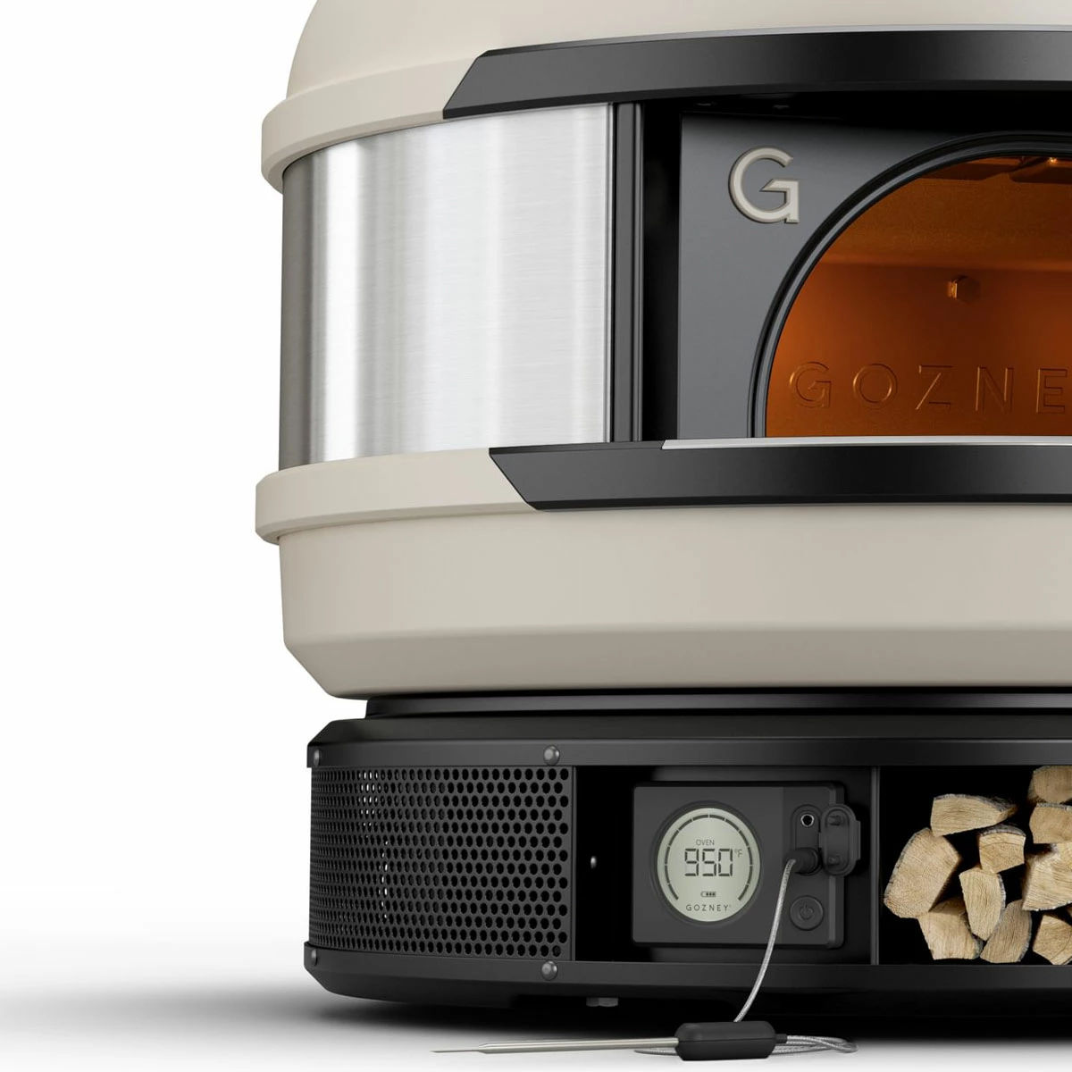 Gozney Dome Dual-Fuel Pizzaofen, Cremeweiß 12 Gozney Dome Dual-Fuel Pizzaofen, Cremeweiß – Bild 12