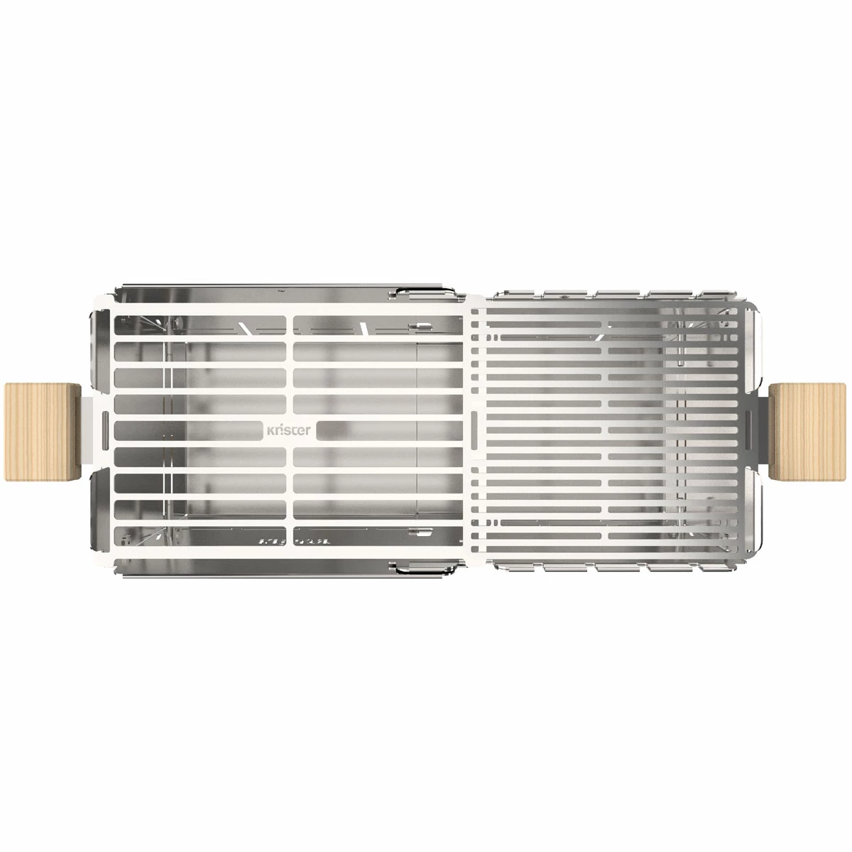 Knister Grill Premium – Tragbarer Holzkohlegrill Aus Edelstahl 10 Knister Grill Premium – Tragbarer Holzkohlegrill Aus Edelstahl – Bild 10