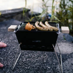 Knister Grill Small – Tragbarer Holzkohlegrill