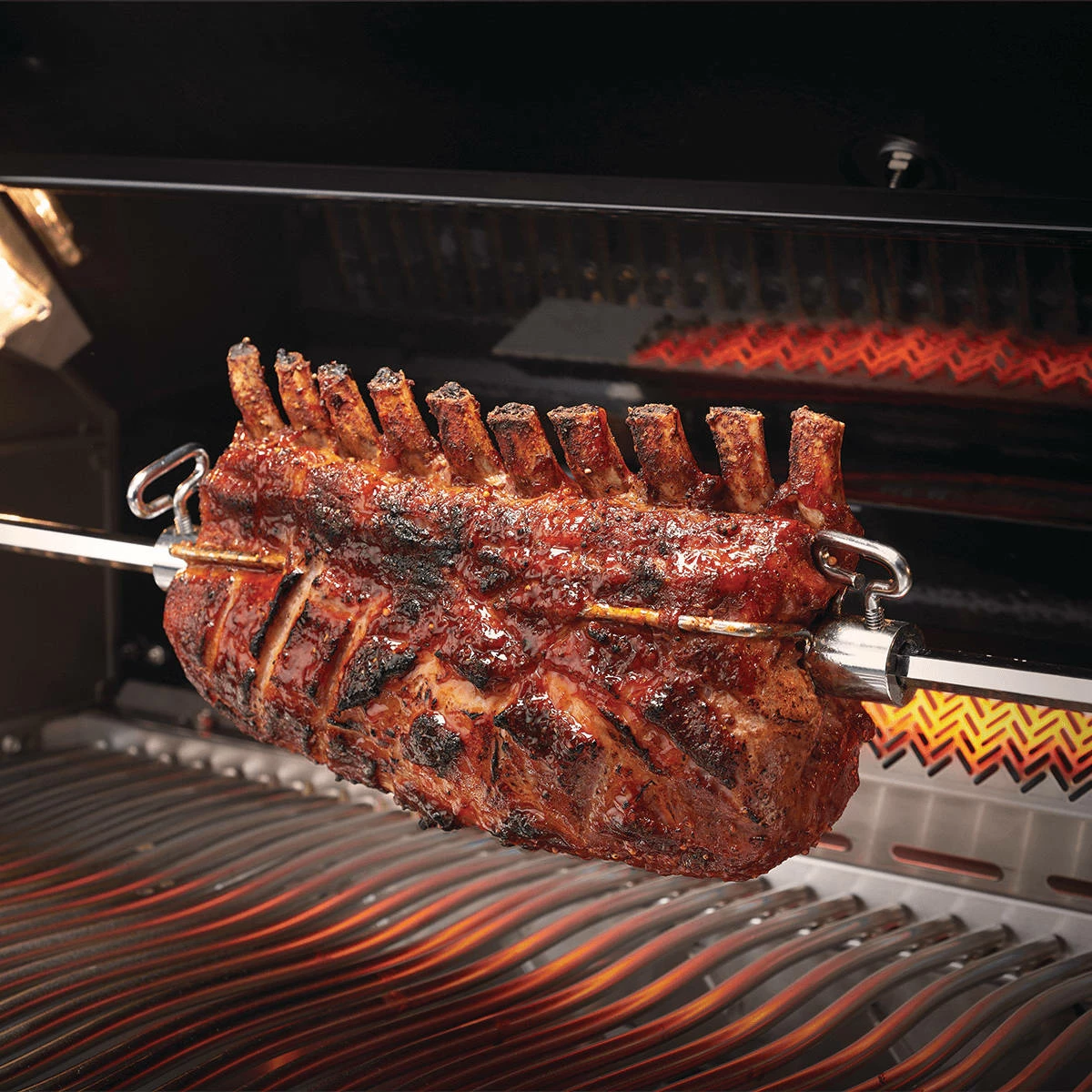 Napoleon Prestige Pro 665, Edelstahl Inkl. Drehspieß 2 Napoleon Prestige Pro 665, Edelstahl Inkl. Drehspieß – Bild 2