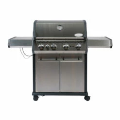 SANTOS S-401 Mit Seitenkocher, Edelstahl 20 SANTOS S-401 Mit Seitenkocher, Edelstahl -BROIL KING Verkäufe santos s 401 mit seitenkocher edelstahl frontansicht 383f6ea279f27bb7a41d74b3a9d08211