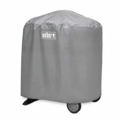 Weber Standard Abdeckhaube - Für Q Serie Mit Standard Rollwagen Oder Stand, Grau